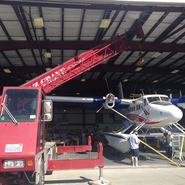 lifting a plane