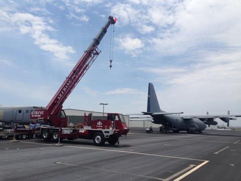 lifting a C-130